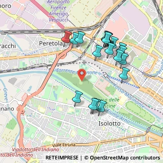 Mappa Via Del Pegaso, 50144 Firenze FI, Italia (1.0115)