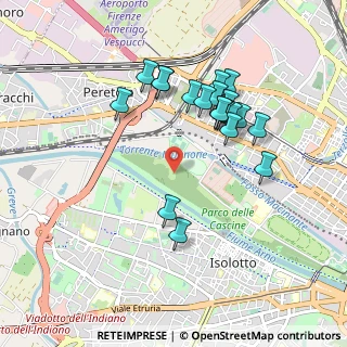 Mappa Via Del Pegaso, 50144 Firenze FI, Italia (0.901)