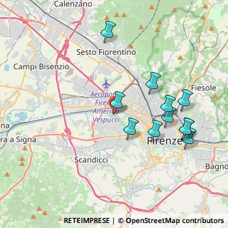 Mappa Via Del Pegaso, 50144 Firenze FI, Italia (4.12182)