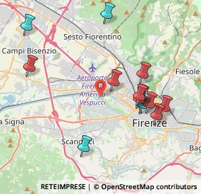 Mappa Via Del Pegaso, 50144 Firenze FI, Italia (4.23923)