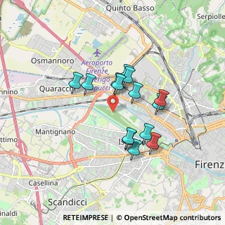 Mappa Via Del Pegaso, 50144 Firenze FI, Italia (1.42714)