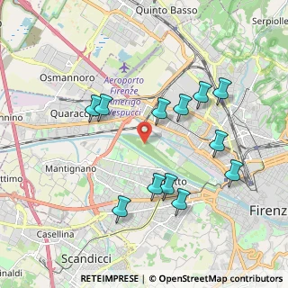 Mappa Via Del Pegaso, 50144 Firenze FI, Italia (1.95667)