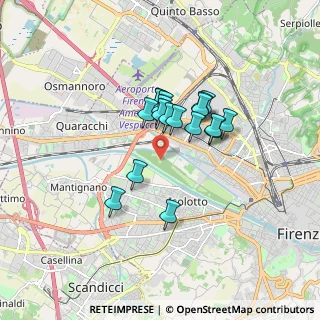 Mappa Via Del Pegaso, 50144 Firenze FI, Italia (1.25)