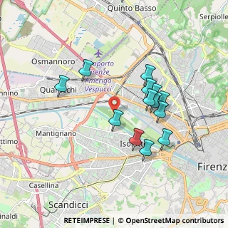 Mappa Via Del Pegaso, 50144 Firenze FI, Italia (1.63231)