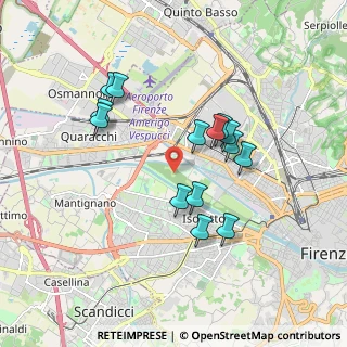 Mappa Via Del Pegaso, 50144 Firenze FI, Italia (1.65571)