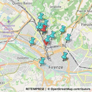 Mappa Via Giovanni Lorenzoni, 50134 Firenze FI, Italia (1.575)
