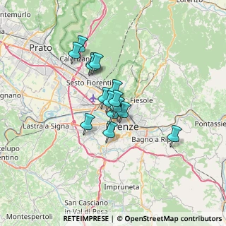 Mappa Via Luigi Gordigiani, 50127 Firenze FI, Italia (4.77133)