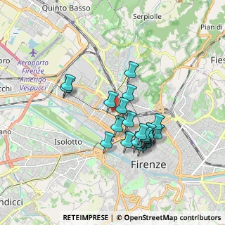 Mappa Via Luigi Gordigiani, 50127 Firenze FI, Italia (1.53)