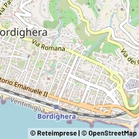 Mapa Bordighera