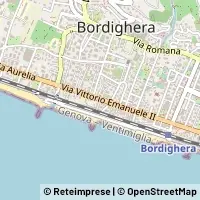 Mapa Bordighera