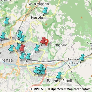 Mappa Via Ottone Rosai, 50135 Firenze FI, Italia (2.85947)