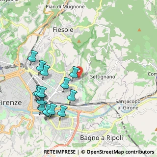 Mappa Via Ottone Rosai, 50135 Firenze FI, Italia (2.37333)