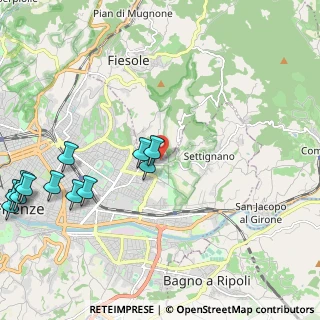 Mappa Via Ottone Rosai, 50135 Firenze FI, Italia (2.87167)