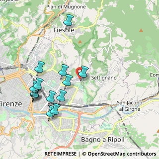 Mappa Via Ottone Rosai, 50135 Firenze FI, Italia (2.22)
