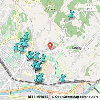 Mappa Via Ottone Rosai, 50135 Firenze FI, Italia (1.263)