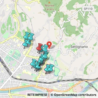Mappa Via Ottone Rosai, 50135 Firenze FI, Italia (0.9155)