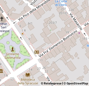 Mappa 50132 Firenze FI, Italia (0.05)