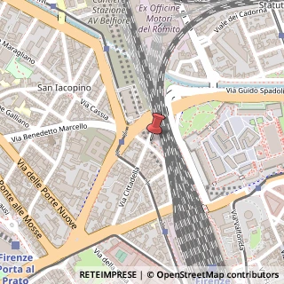 Mappa Via Cittadella, 58R, 50144 Firenze, Firenze (Toscana)