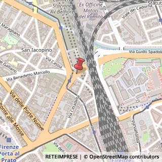 Mappa Viale Belfiore, 33, 50144 Firenze, Firenze (Toscana)