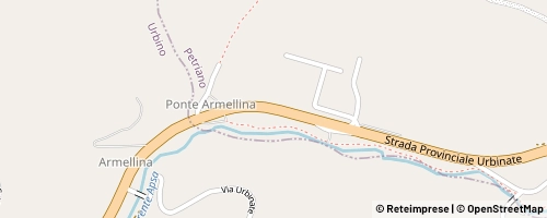 Mappa Urbino