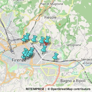 Mappa Via delle Cento Stelle, 50137 Firenze FI, Italia (1.70846)