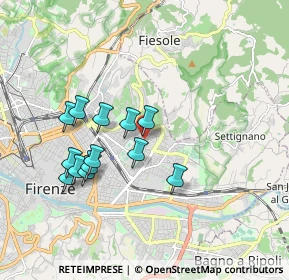 Mappa Via Pietro Maroncelli, 50100 Firenze FI, Italia (1.70846)