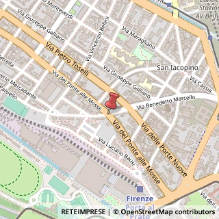 Mappa Via Benedetto Marcello, 2, 50144 Firenze, Firenze (Toscana)