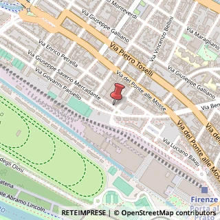 Mappa Via Giuseppe Saverio Mercadante, 2/a, 50144 Firenze, Firenze (Toscana)