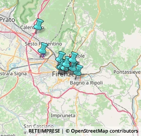 Mappa Via Rosolino Pilo, 50132 Firenze FI, Italia (3.47818)