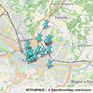 Mappa Via Rosolino Pilo, 50132 Firenze FI, Italia (1.522)
