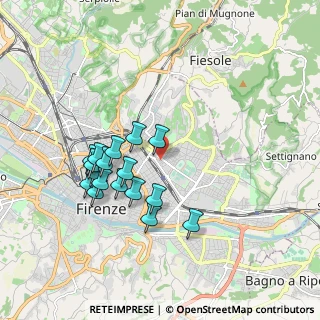 Mappa Via Rosolino Pilo, 50132 Firenze FI, Italia (1.72765)