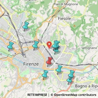 Mappa Via Rosolino Pilo, 50132 Firenze FI, Italia (2.12182)
