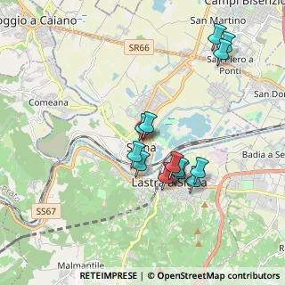 Mappa Via Giosuè Carducci, 50058 Signa FI, Italia (1.79)