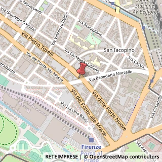 Mappa Via Pietro Toselli, 5, 50144 Figline e Incisa Valdarno, Firenze (Toscana)