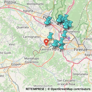 Mappa Via Sorelle Grammatica, 50058 Signa FI, Italia (7.6241176470588)
