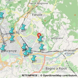 Mappa Via Raffaello Franchi, 50137 Firenze FI, Italia (2.6875)