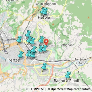 Mappa Via Raffaello Franchi, 50137 Firenze FI, Italia (2.06375)