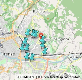 Mappa Via Raffaello Franchi, 50137 Firenze FI, Italia (1.4975)