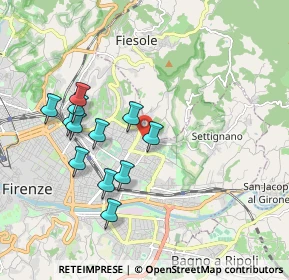 Mappa Via Raffaello Franchi, 50137 Firenze FI, Italia (1.82583)