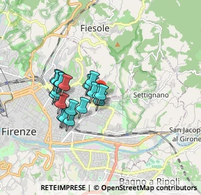 Mappa Via Raffaello Franchi, 50137 Firenze FI, Italia (1.328)