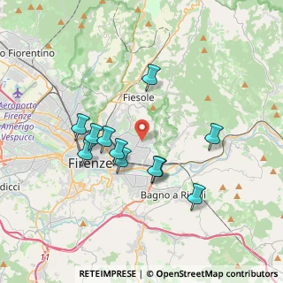 Mappa Via Raffaello Franchi, 50137 Firenze FI, Italia (3.39091)