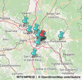 Mappa 50132 Firenze FI, Italia (7.12909)