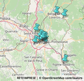 Mappa 50132 Firenze FI, Italia (8.00083)