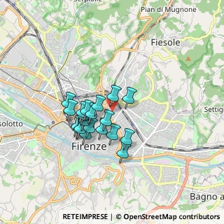 Mappa 50132 Firenze FI, Italia (1.3545)