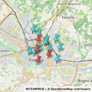 Mappa Piazza Fra' Girolamo Savonarola, 50132 Firenze FI, Italia (1.25375)