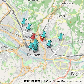 Mappa Piazza Fra' Girolamo Savonarola, 50132 Firenze FI, Italia (1.34154)