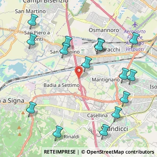 Mappa E35, 50142 Firenze FI, Italia (2.664)
