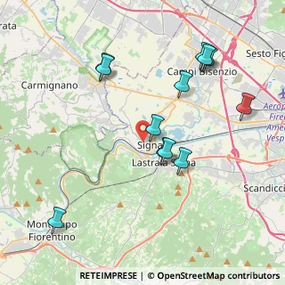 Mappa Via A. Volta, 50058 Signa FI, Italia (4.26583)