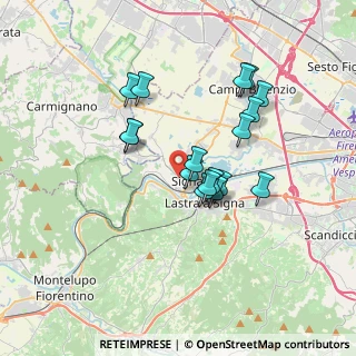 Mappa Via A. Volta, 50058 Signa FI, Italia (3.05235)