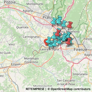 Mappa Via A. Volta, 50058 Signa FI, Italia (6.25)
